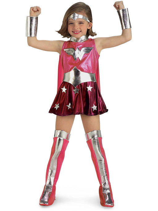 Pink Wonder Woman Child Costume - costumesupercenter.com