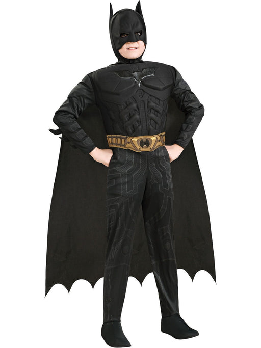 Batman The Dark Knight Rises Deluxe Muscle Chest Child Costume - costumesupercenter.com