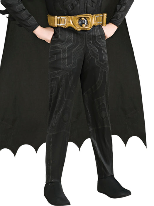 Batman The Dark Knight Rises Deluxe Muscle Chest Child Costume - costumesupercenter.com