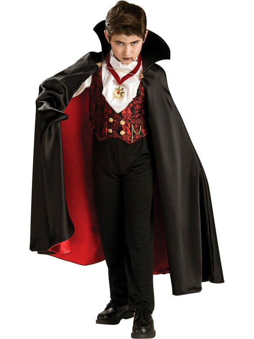 Boys Transylvanian Vampire Costume - costumesupercenter.com