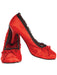 Adult Red Baby Doll Shoes - costumesupercenter.com