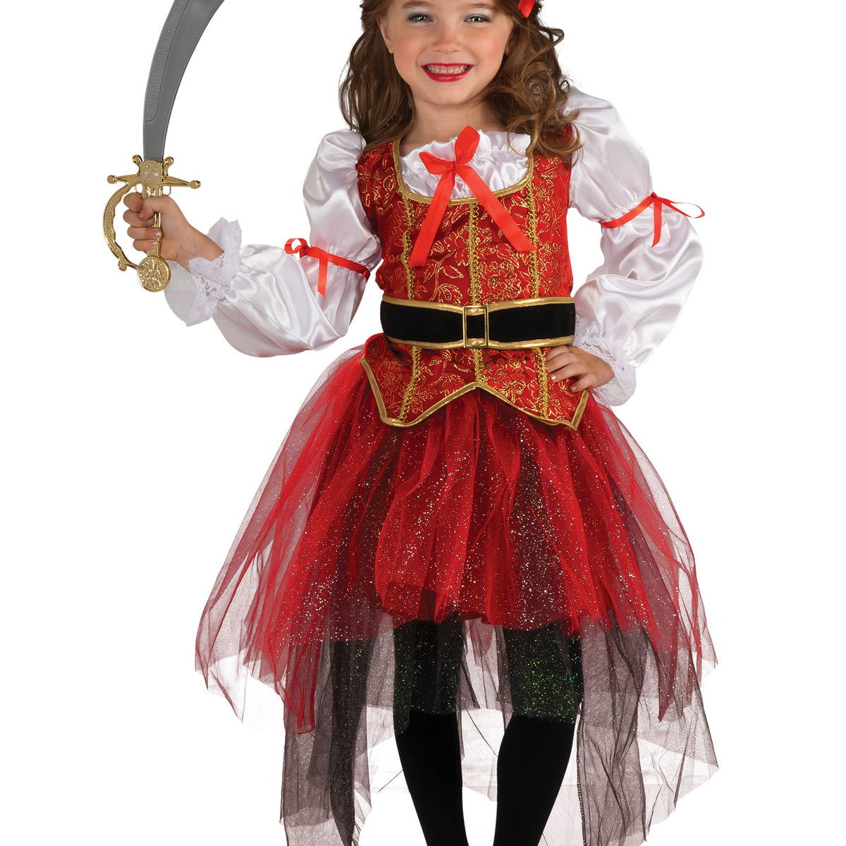 open lace back dress Pirate Princess Costume Small (3-4)