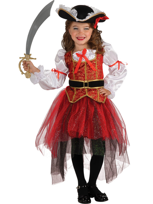 Princess Of The Seas - Childrens Pirate Costume - costumesupercenter.com