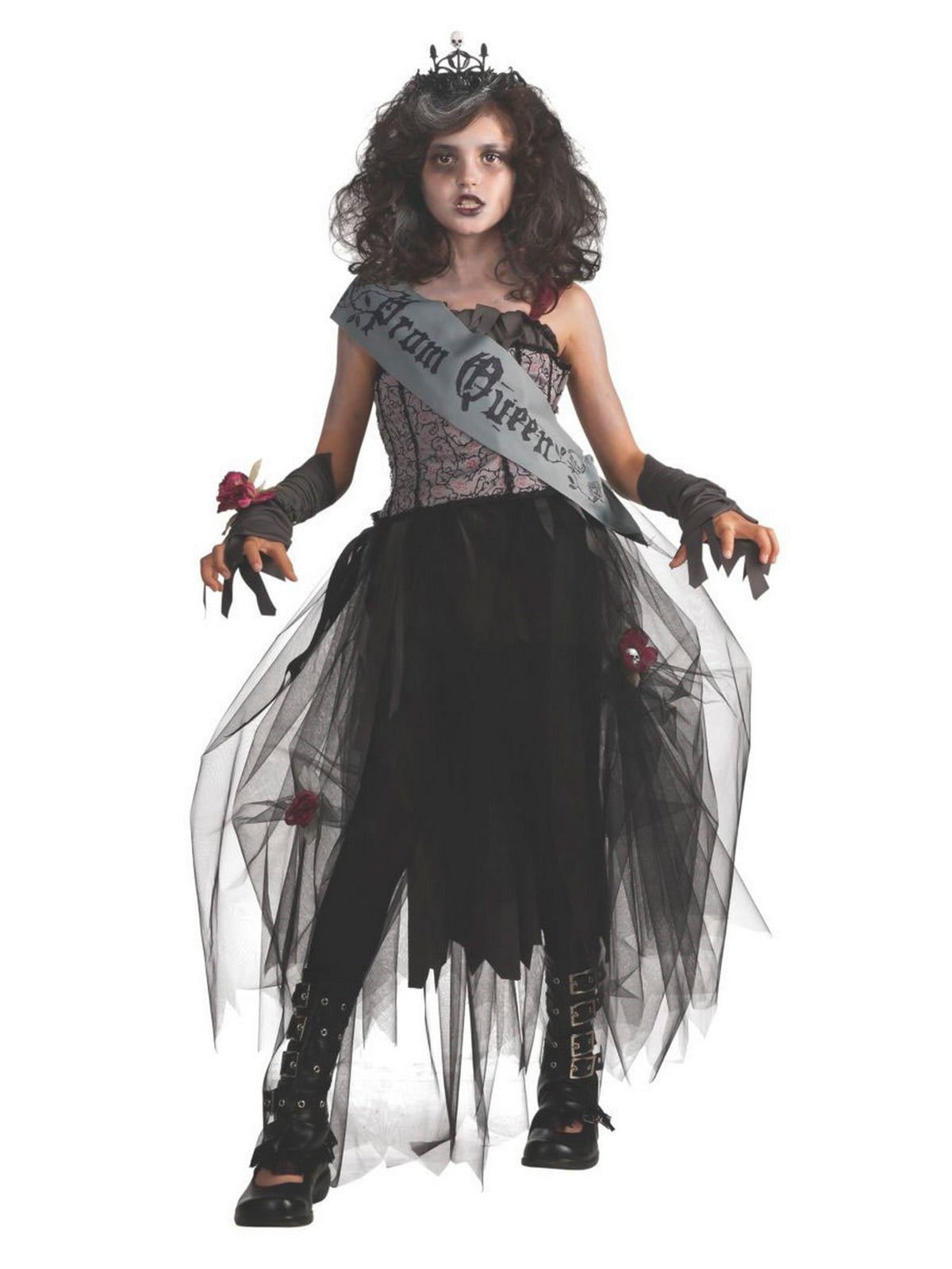 halloween prom dress Rubie's Costume Girls Goth Queen Costume, Black/Grey, M Textured Anewsta Women's Glossy Fabric Shoe size:4 Big Kid this nan is tailored