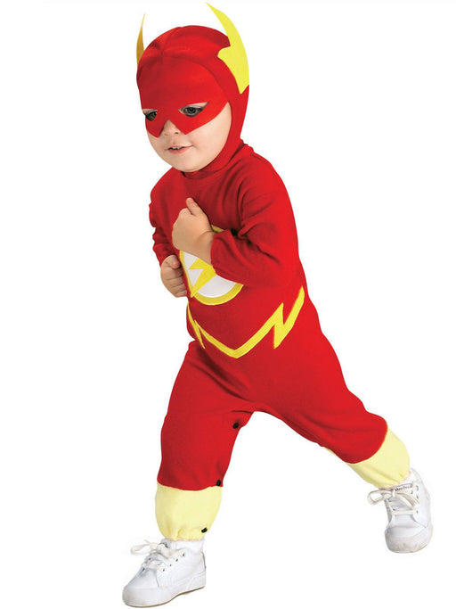 Baby/Toddler Justice League Flash Deluxe Costume - costumesupercenter.com
