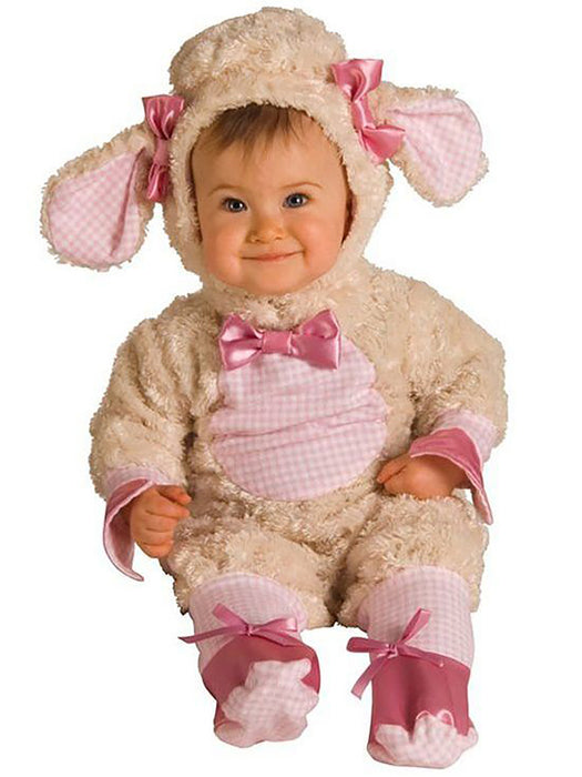 Baby/Toddler Pink Lamb Newborn Costume - costumesupercenter.com