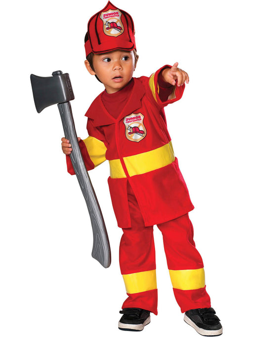 Baby/Toddler Jr. Firefighter Costume - costumesupercenter.com
