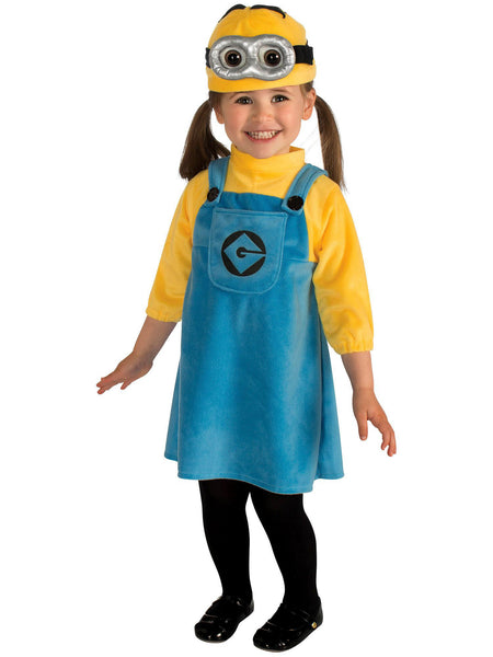Disguise Kevin Minion Costume for Kids, Official Minions Rise of Gru Outfit  and Headpiece