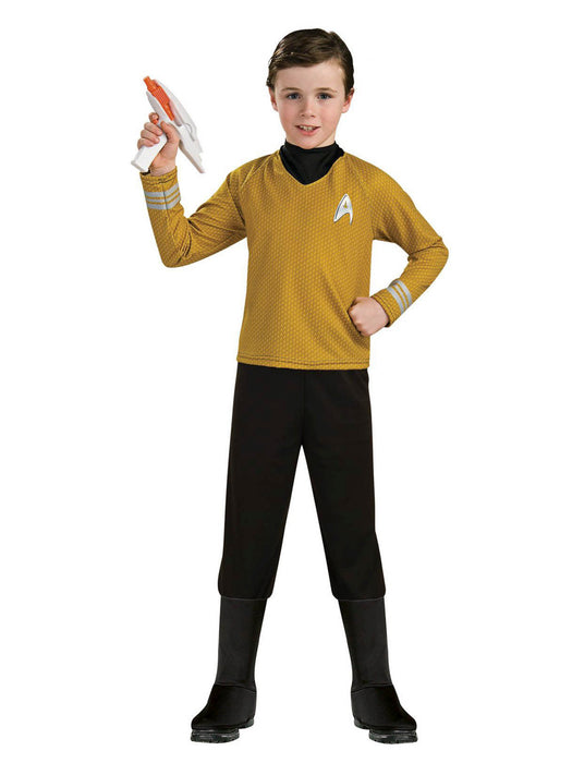 Deluxe Cpt. Kirk Star Trek Costume for Kids - costumesupercenter.com