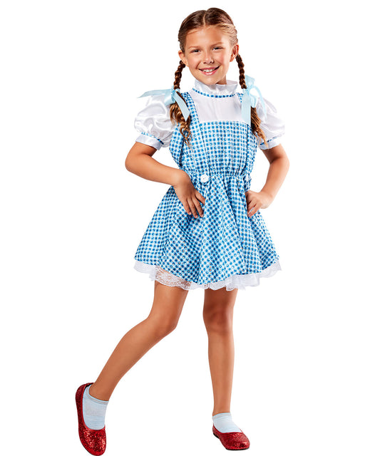 Girls' Sparkling Wizard of Oz Dorothy Costume - costumesupercenter.com
