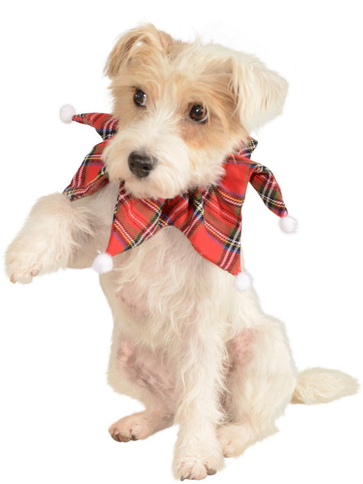 Christmas Classic Plaid Collar For Pets - costumesupercenter.com