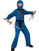 Blue Ninja Kids Costume - costumesupercenter.com