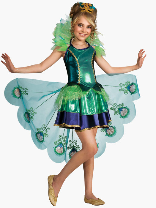 Girls Peacock Costume - costumesupercenter.com