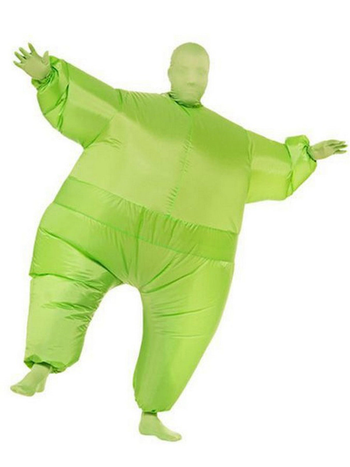 Inflatable Green Adult Inflatable Green Jumpsuit — Costume Super Center