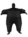 Adult Inflatable Black Jumpsuit - costumesupercenter.com