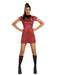 Uhura Star Trek Dress Costume for Women - costumesupercenter.com