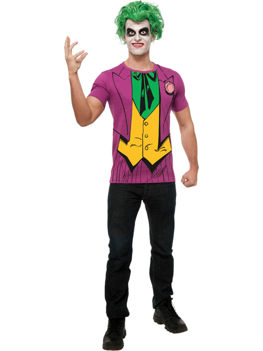 DC Comics Joker Costume Top for Men - costumesupercenter.com