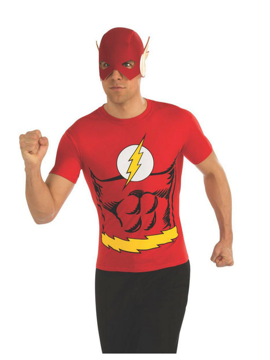 The Flash Costume Top for Men - costumesupercenter.com