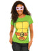 Women's Donatello Shirt and Eye Mask - costumesupercenter.com