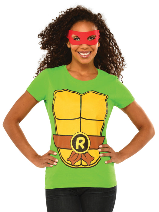 TMNT Raphael T-Shirt Kit - costumesupercenter.com