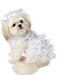 Pet Dog Veil & Dress Bride Costume - costumesupercenter.com
