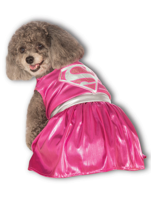 DC Comics Supergirl Pet Costume - Pink - costumesupercenter.com