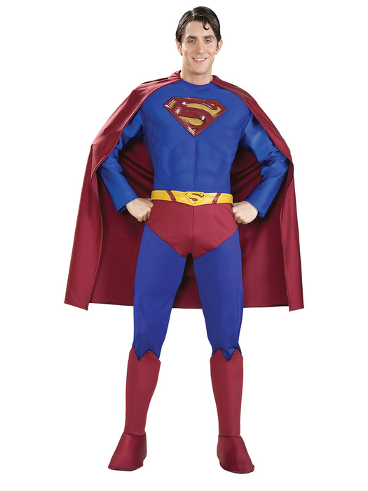 Adult Men's Superman Costume - costumesupercenter.com
