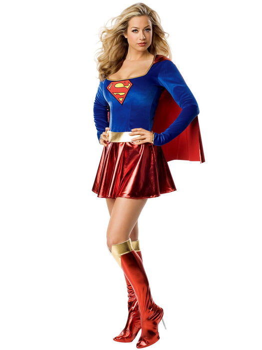 DC Comics Supergirl Deluxe Adult Costume - costumesupercenter.com
