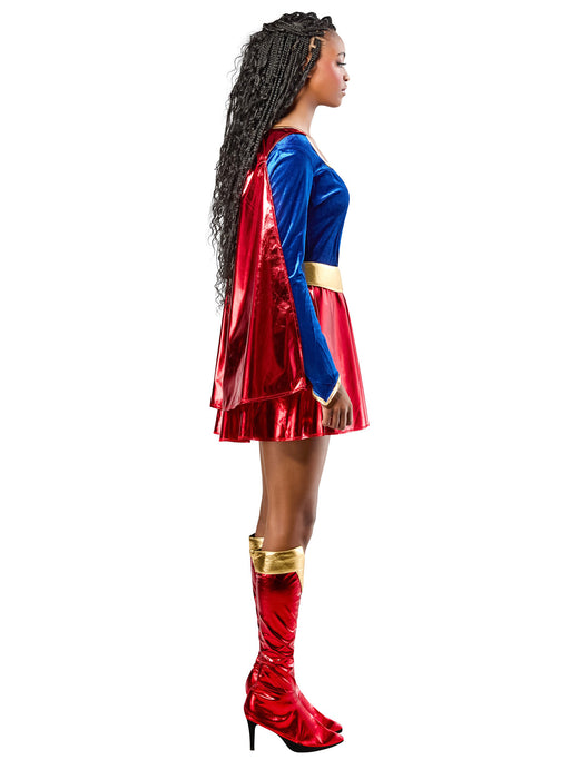 DC Comics Supergirl Deluxe Adult Costume - costumesupercenter.com