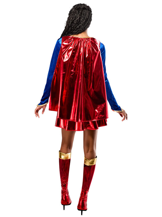 DC Comics Supergirl Deluxe Adult Costume - costumesupercenter.com