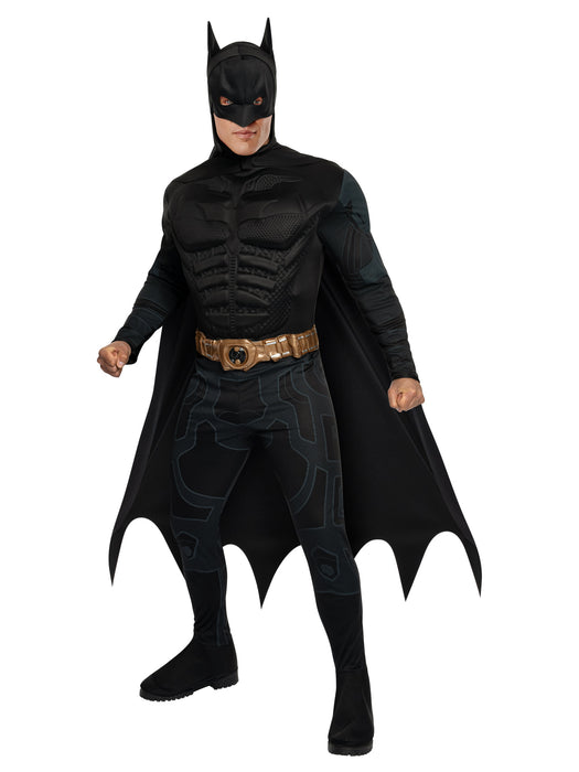 Men's Deluxe Muscle Dark Knight Batman Costume - costumesupercenter.com