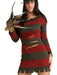 Nightmare On Elm Street Sexy Ms. Freddy Krueger Costume - costumesupercenter.com