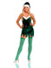 Womens Sassy Elf Dress And Thigh Highs - costumesupercenter.com
