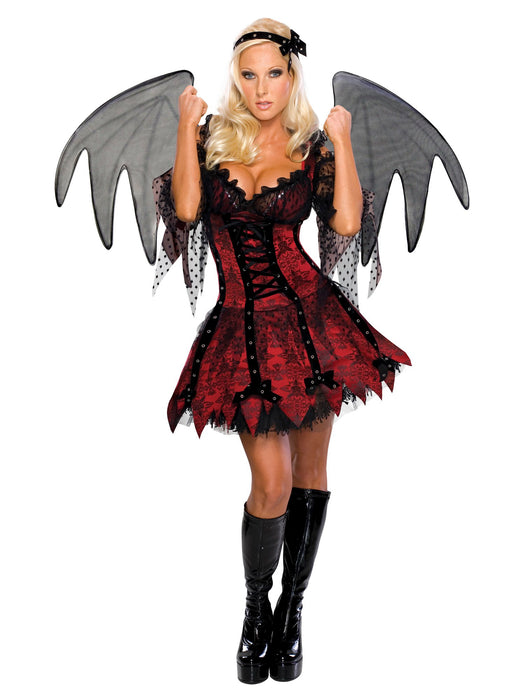 Womens Sexy Vampire Fairy Costume - costumesupercenter.com