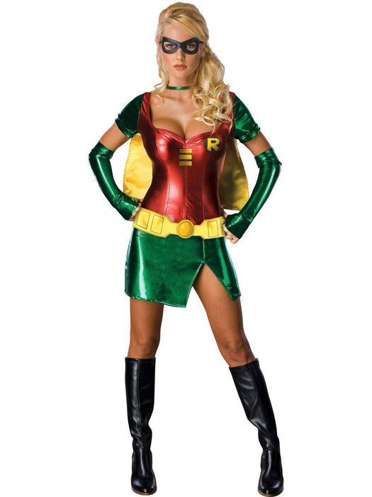 DC Comics Adult Sexy Robin Costume - costumesupercenter.com