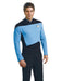 Star Trek: The Next Generation - Deluxe Science Blue Shirt - Adult Costume - costumesupercenter.com