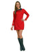 Star Trek Classic Adult Red Dress - costumesupercenter.com
