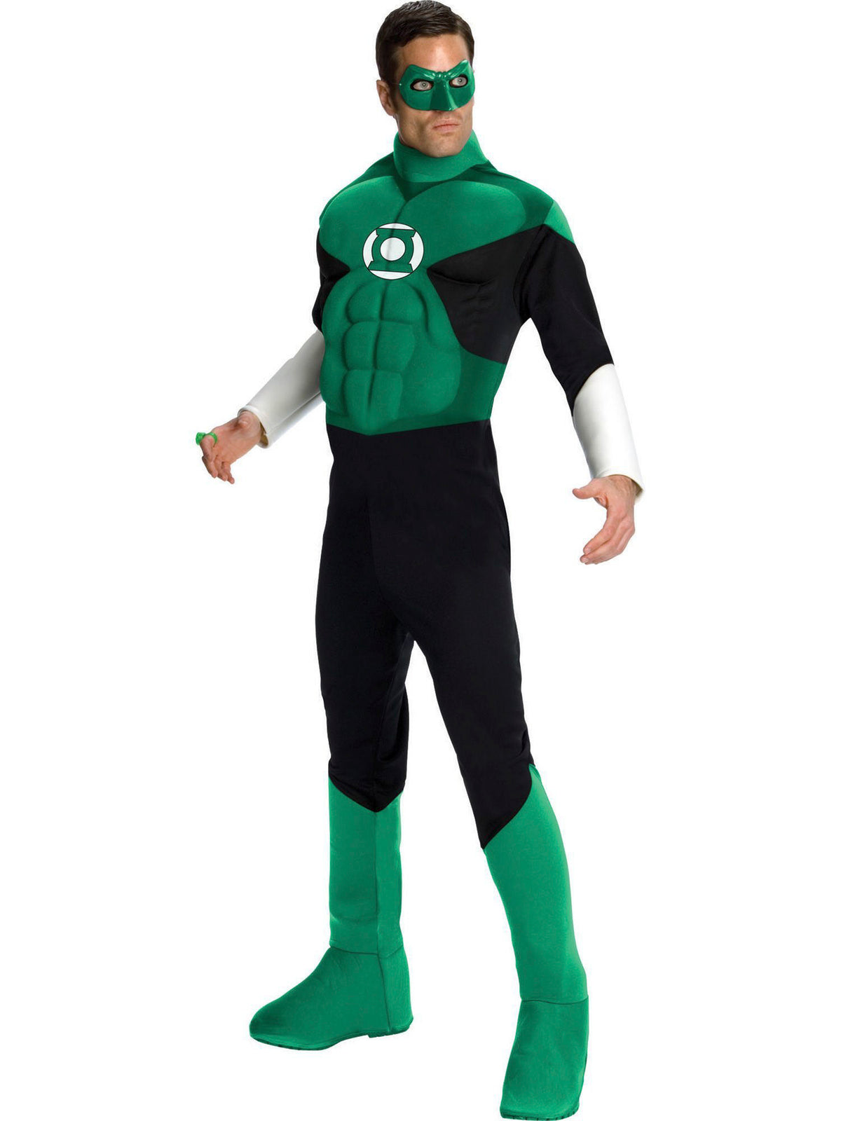 green lantern dress up Mens Deluxe Muscle Chest Costume — Costume Super Center Wedding & Bridesmaids