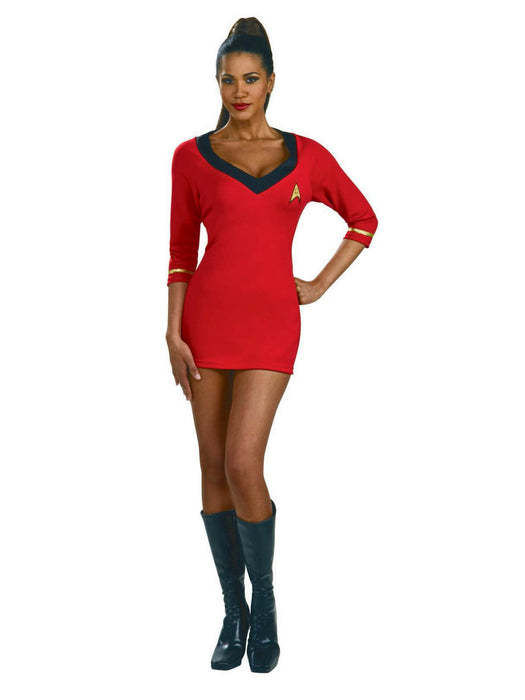 Secret Wishes - Star Trek - Uhura Red Dress - Adult Womens Costume ...