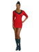 Secret Wishes - Star Trek - Uhura Red Dress - Adult Womens Costume - costumesupercenter.com