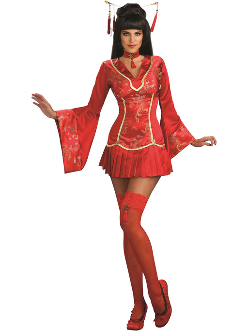 Womens Sexy Red Ginger Costume - costumesupercenter.com