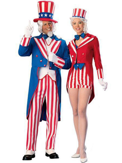Deluxe Uncle Sam Adult - costumesupercenter.com