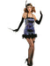 Womens Sexy All That Jazz-Blue Costume - costumesupercenter.com