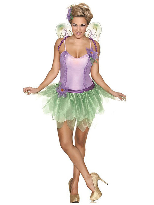 Womens Sexy Lilac Fairy Costume - costumesupercenter.com