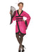 Womens Gorgeous Geisha Fuschia Costume - costumesupercenter.com