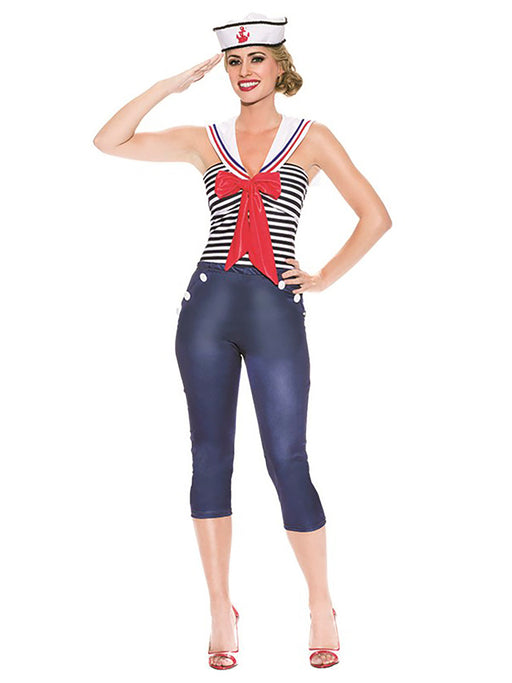 Womens Sexy Come Sail Away Costume - costumesupercenter.com