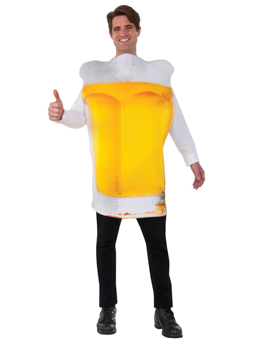 Adult Glass of Beer Costume - costumesupercenter.com
