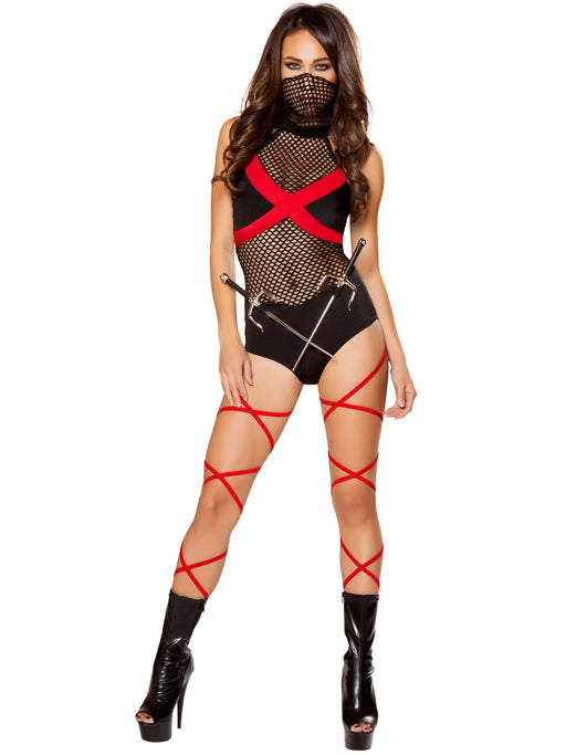 Womens Sexy Ninja of Darkness Costume - costumesupercenter.com