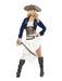 Sexy Deluxe Colonial Pirate Costume - costumesupercenter.com