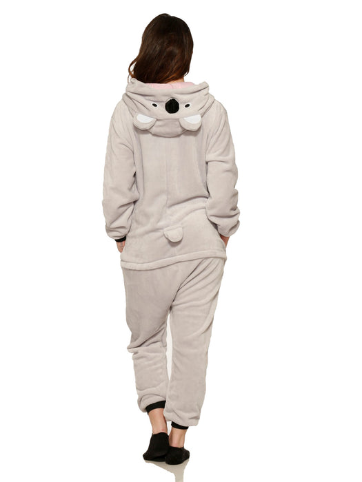 Koala Jumpsuit Costume for Adult - costumesupercenter.com